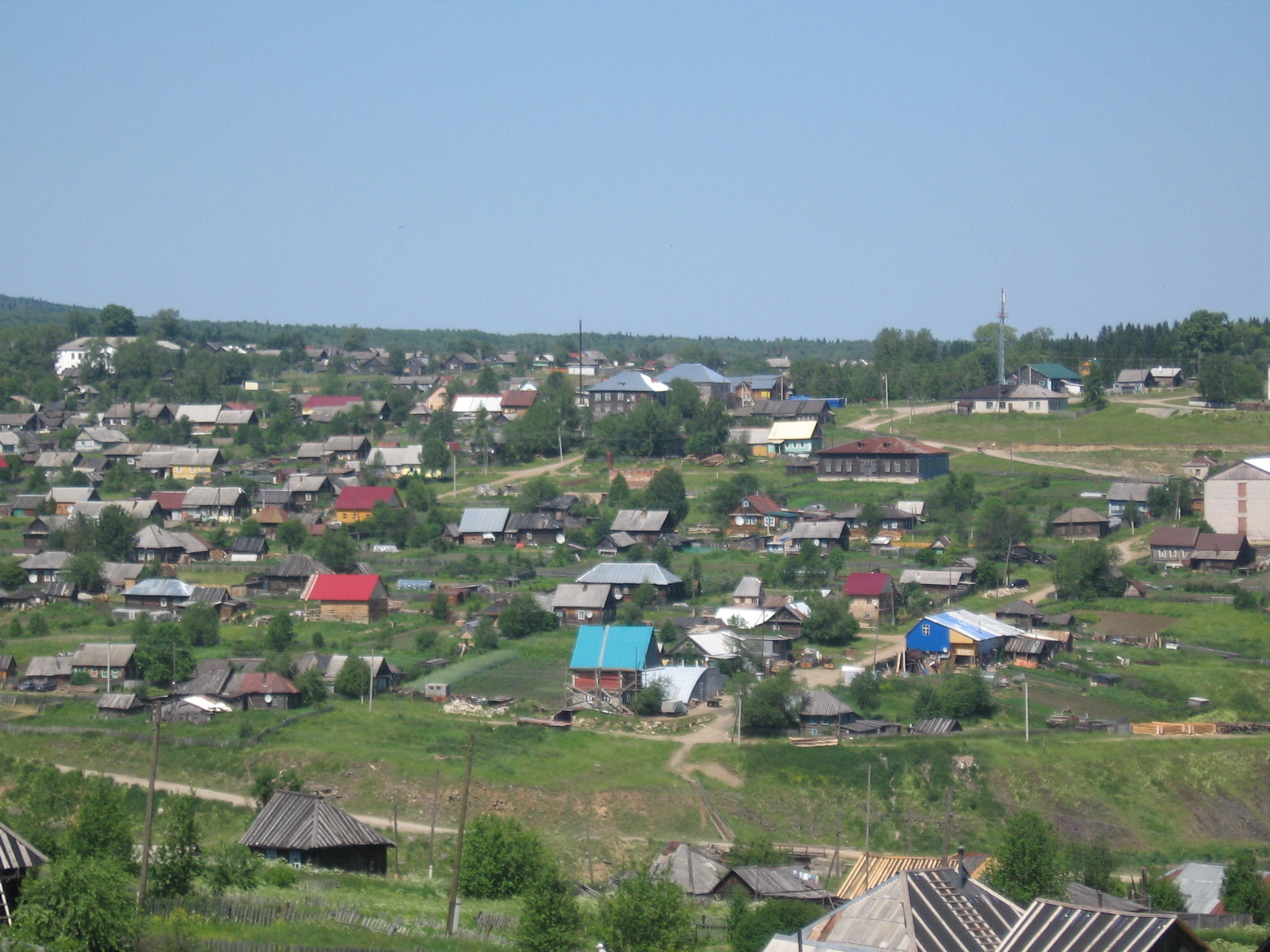 Поселок Кусье Александровский Пермский