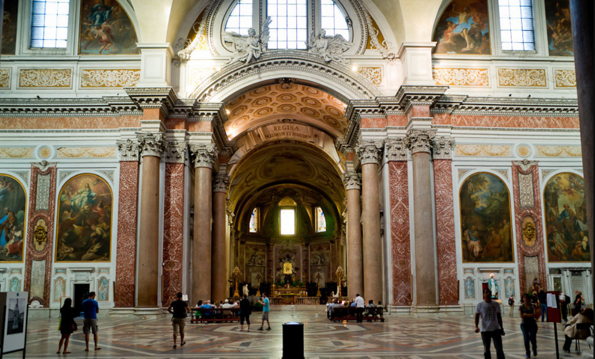 Рим базилика Санта Мария дельи Анджели
