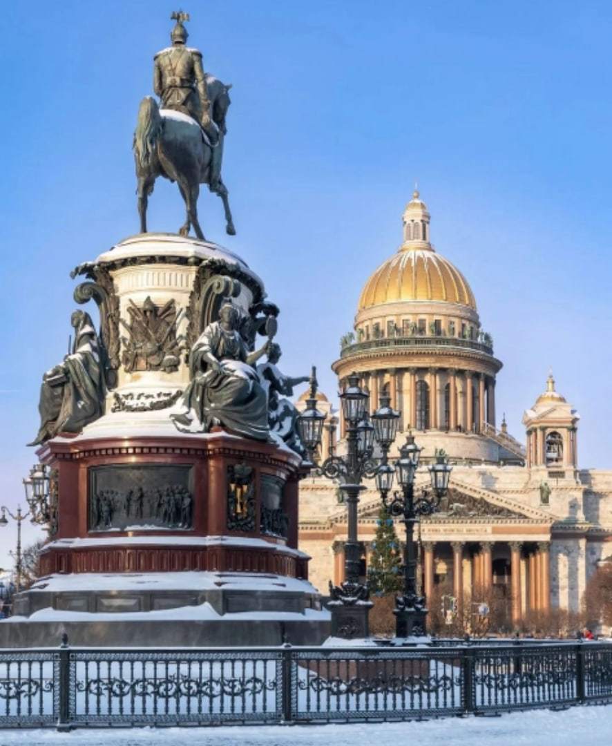 исаакиевская площадь на старых